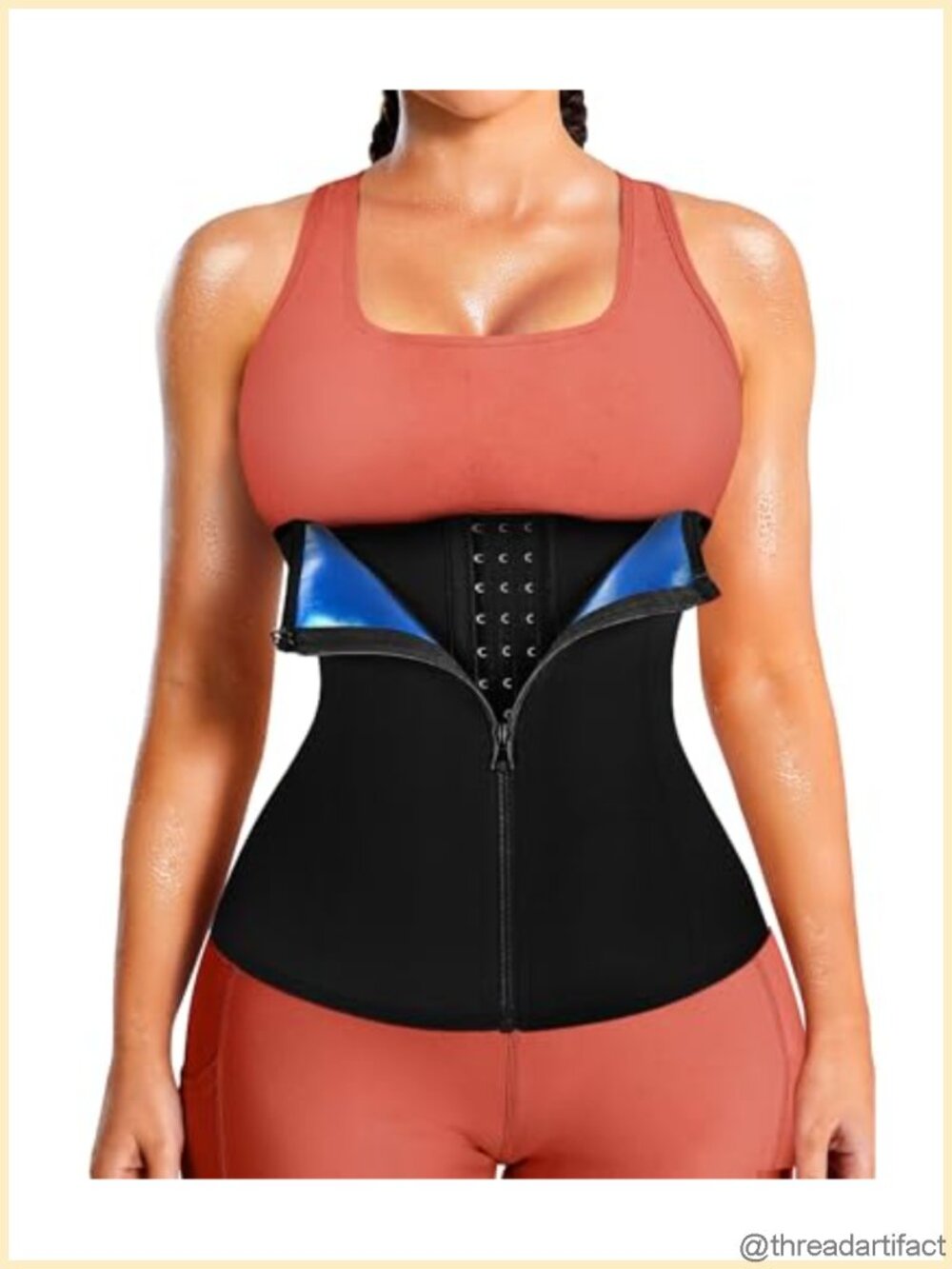 Sweat Waist Trainer Corset Belt Faja Shapewear Waist Cincher Tummy Control